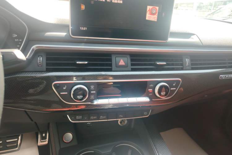 Used Audi S5 2017 S5 3.0T Sportback Audio And AC Panel