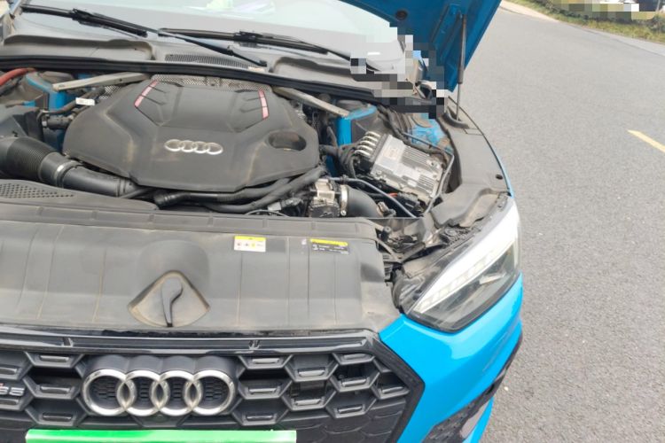 Used Audi S5 2020 S5 3.0T Sportback Engine Bay Left