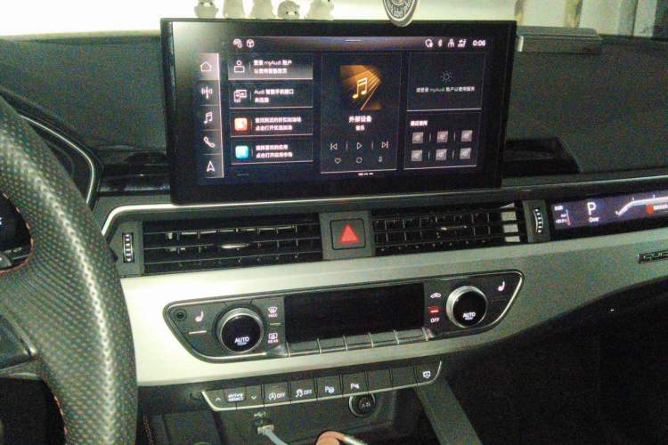 Used Audi S5 2020 S5 3.0T Sportback Audio And AC Panel