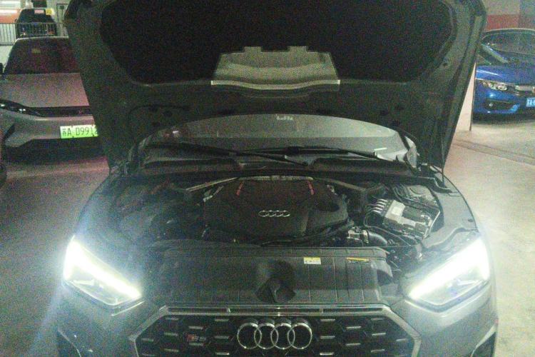 Used Audi S5 2020 S5 3.0T Sportback Engine Bay