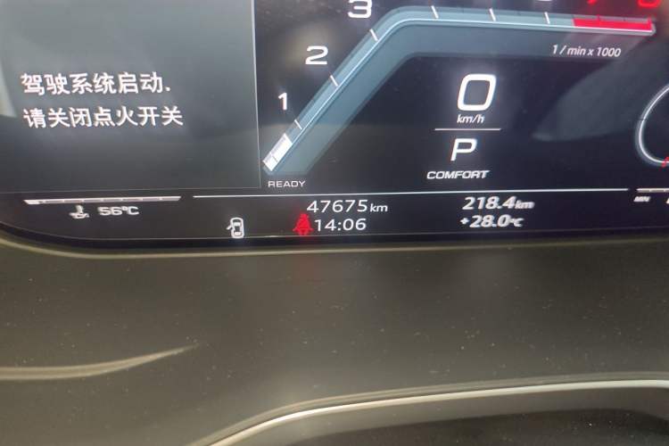 Used Audi S5 2020 S5 3.0T Sportback Odometer Close Up