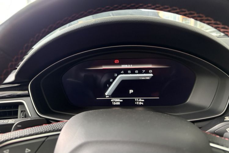 Used Audi S5 2022 S5 3.0T Sportback Odometer Close Up