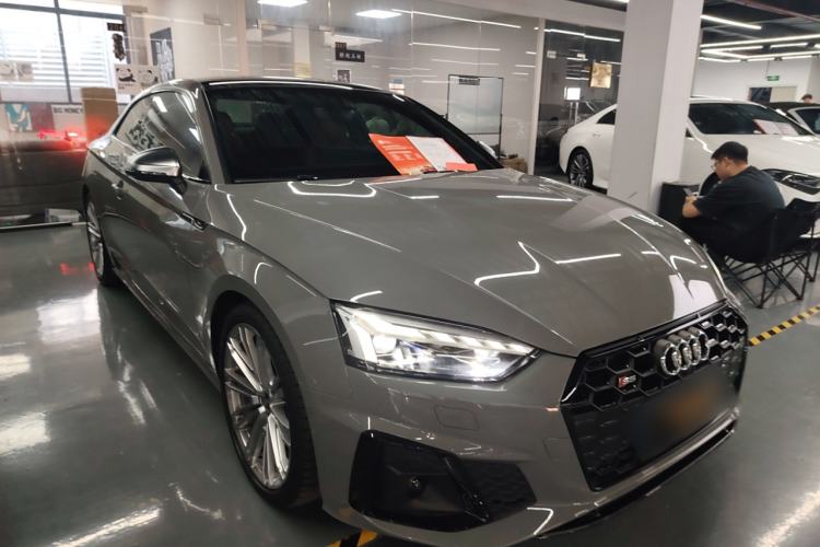 Used Audi S5 2022 S5 3.0T Coupe Front Right 45 Deg