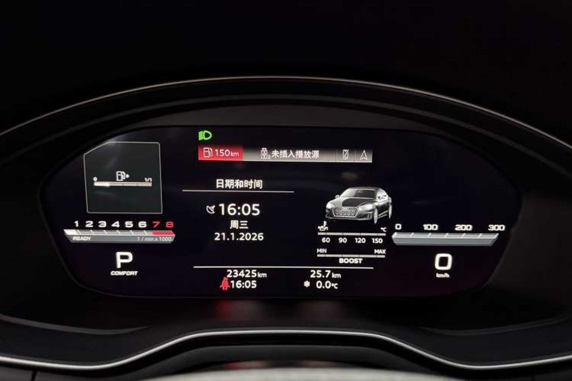 Used Audi S5 2022 S5 3.0T Sportback Odometer Close Up