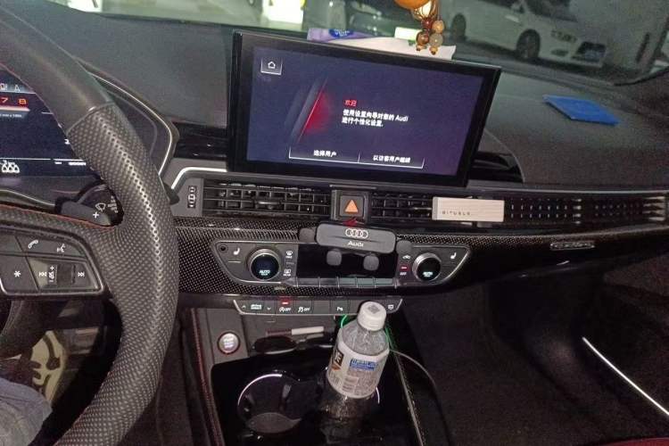 Used Audi S5 2022 S5 3.0T Coupe Audio And AC Panel