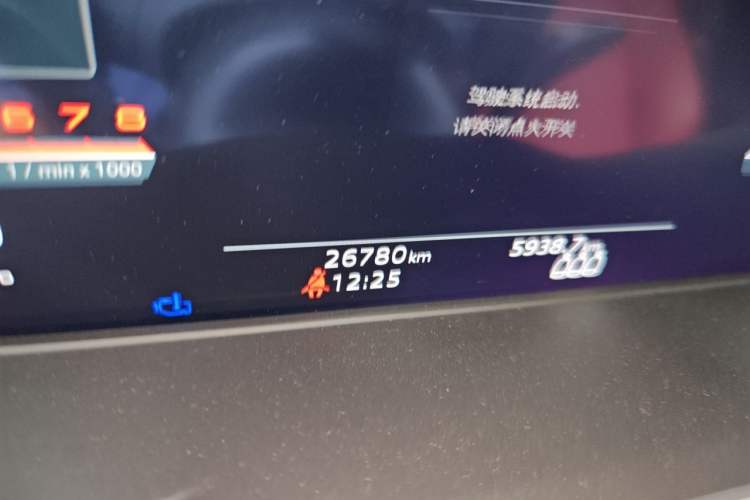 Used Audi S5 2023 S5 3.0T Sportback Odometer Close Up