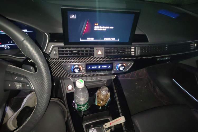 Used Audi S5 2023 S5 3.0T Coupe Audio And AC Panel