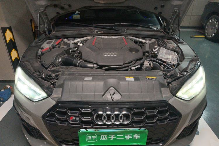 Used Audi S5 2023 S5 3.0T Coupe Engine Bay