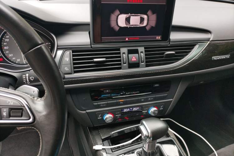 Used Audi S6 2013 S6 4.0TFSI Audio And AC Panel