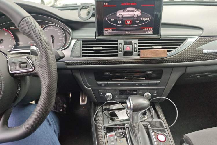 Used Audi S6 2013 S6 4.0TFSI Audio And AC Panel