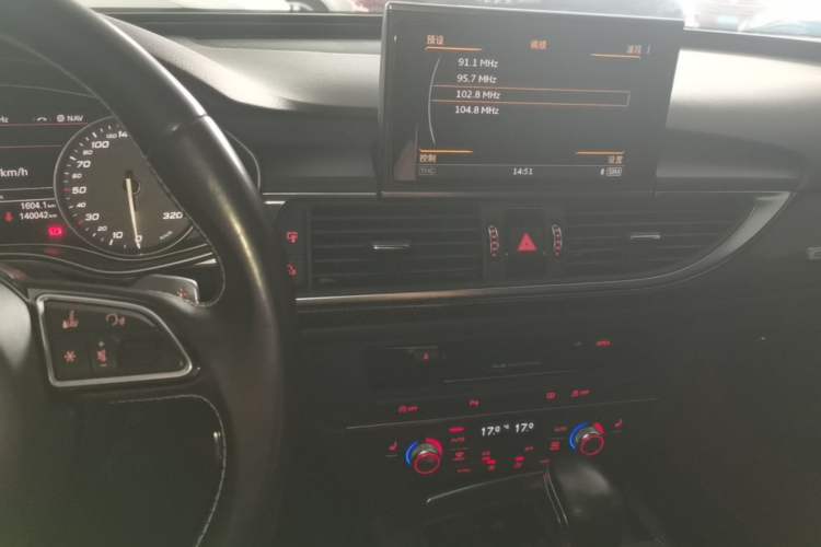 Used Audi S6 2016 S6 4.0TFSI Audio And AC Panel