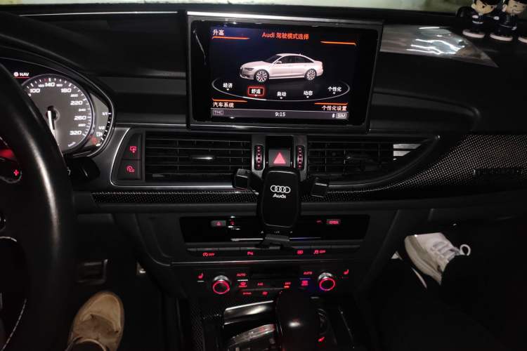 Used Audi S6 2016 S6 4.0TFSI Audio And AC Panel