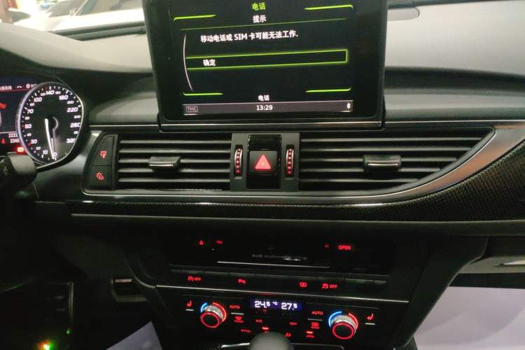 Used Audi S6 2017 S6 4.0TFSI Audio And AC Panel
