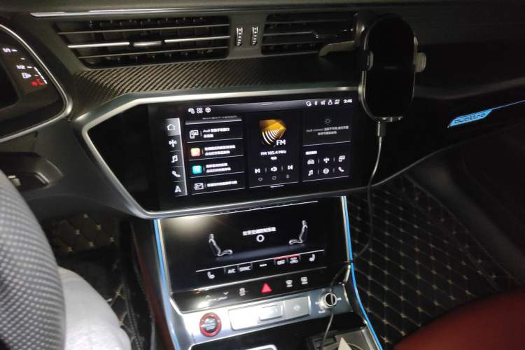 Used Audi S6 2020 S6 2.9T Audio And AC Panel