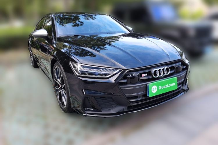 Used Audi S7 2022 2.9 TFSI quattro Front Right 45 Deg