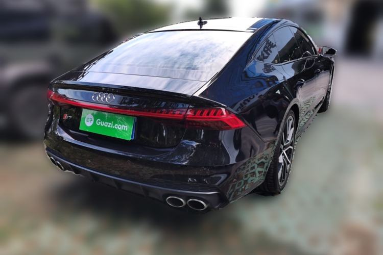 Used Audi S7 2022 2.9 TFSI quattro Rear Right 45 Deg