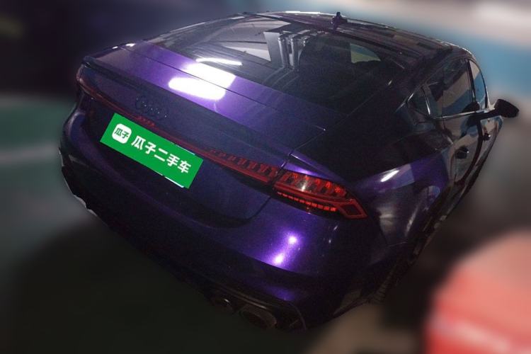 Used Audi S7 2020 2.9 TFSI quattro Rear Right 45 Deg