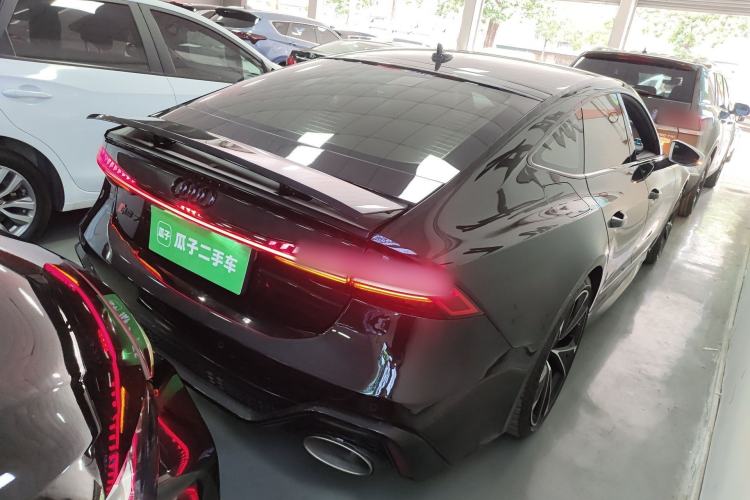 Used Audi S7 2022 2.9 TFSI quattro Rear Right 45 Deg