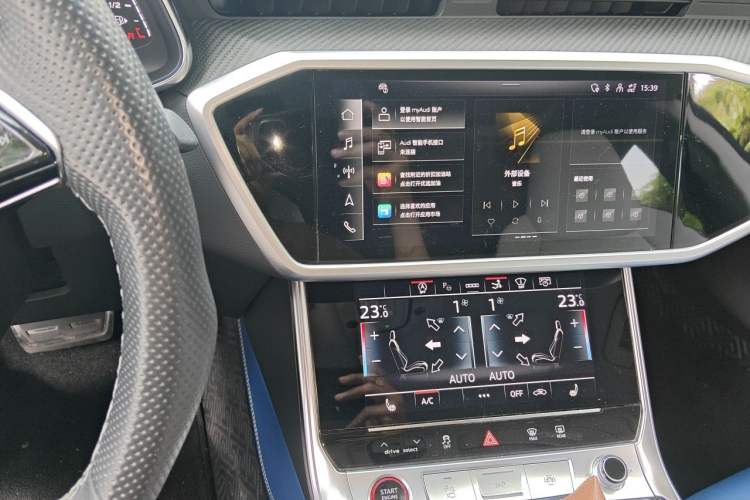 Used Audi S7 2022 2.9 TFSI quattro Audio And AC Panel