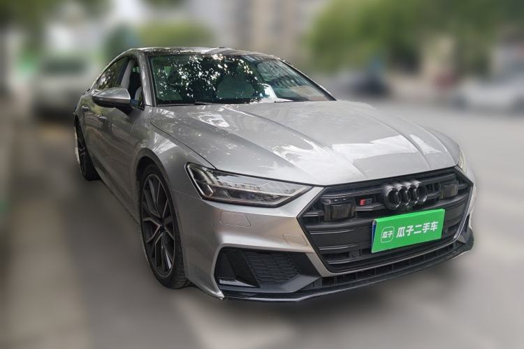 Used Audi S7 2022 2.9 TFSI quattro Front Right 45 Deg