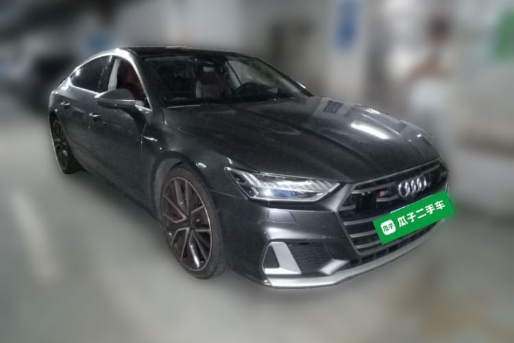 Used Audi S7 2022 2.9 TFSI quattro Front Right 45 Deg