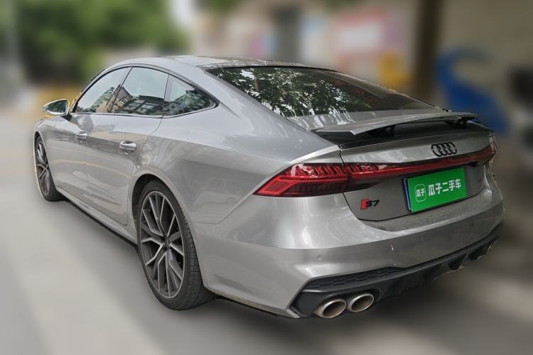 Used Audi S7 2022 2.9 TFSI quattro Rear Left 45 Deg