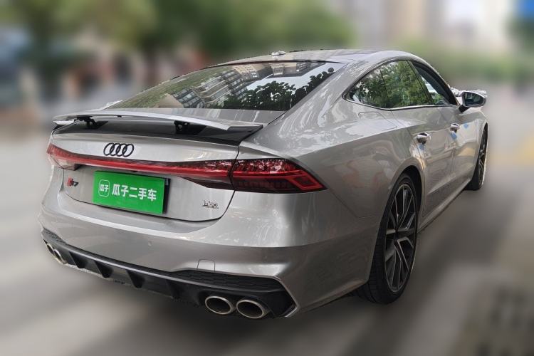 Used Audi S7 2022 2.9 TFSI quattro Rear Right 45 Deg