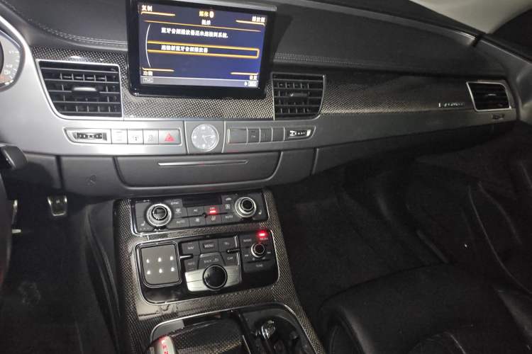 Used Audi S8 2013 S8 4.0TFSI quattro Audio And AC Panel