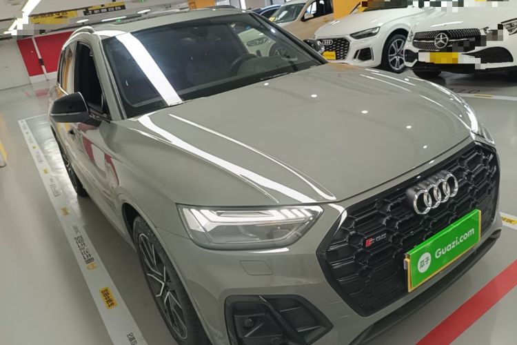 Used Audi SQ5 2021 3.0 TFSI quattro Front Right 45 Deg