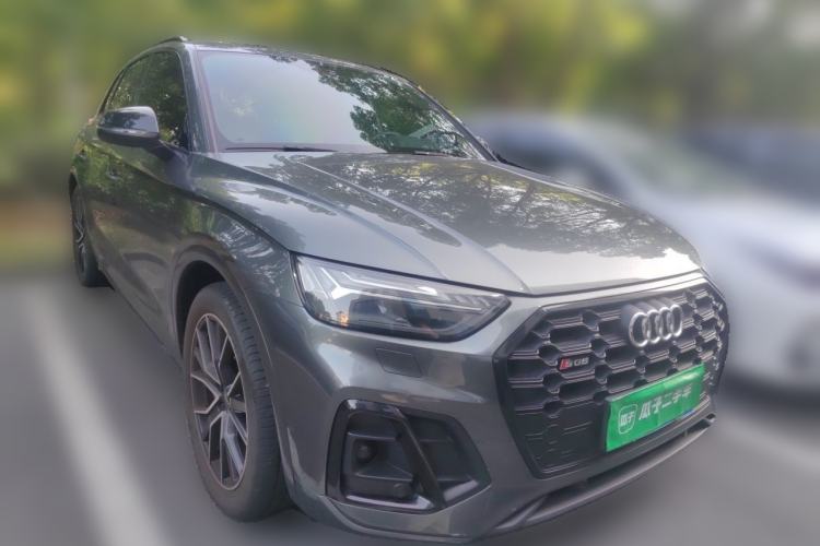 Used Audi SQ5 2021 3.0 TFSI quattro Front Right 45 Deg