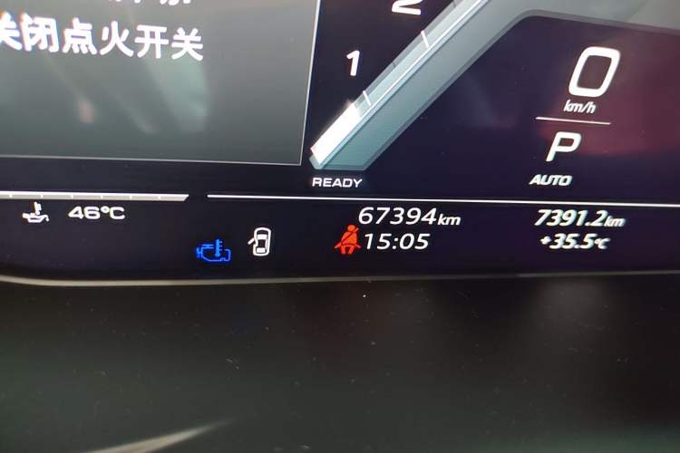 Used Audi SQ5 2021 3.0 TFSI quattro Odometer Close Up