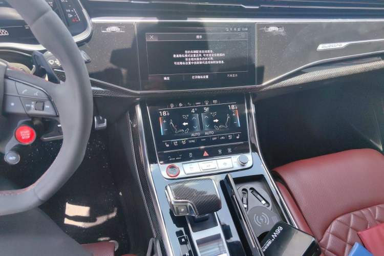 Used Audi SQ7 2024 4.0 TFSI Night Knight Edition Audio And AC Panel