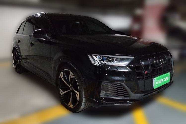 Used Audi SQ7 2024 4.0 TFSI Night Knight Edition Front Right 45 Deg