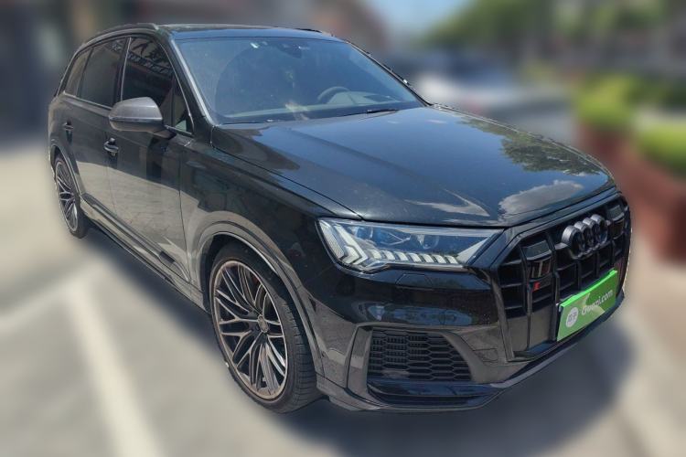 Used Audi SQ7 2024 4.0 TFSI Night Knight Edition Front Right 45 Deg