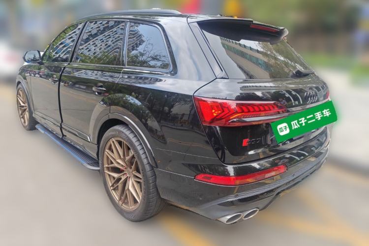 Used Audi SQ7 2024 4.0 TFSI Night Knight Edition Rear Left 45 Deg