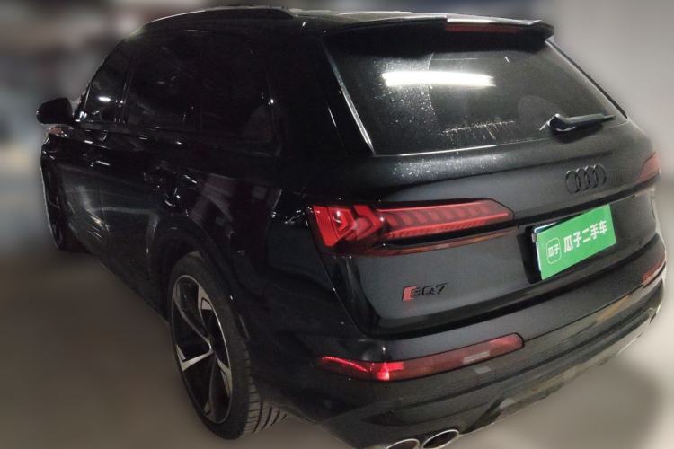 Used Audi SQ7 2024 4.0 TFSI Night Knight Edition Rear Left 45 Deg