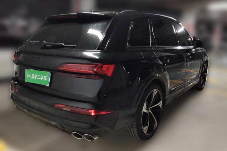 Used Audi SQ7 2024 4.0 TFSI Night Knight Edition Rear Right 45 Deg