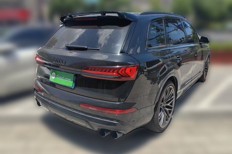 Used Audi SQ7 2024 4.0 TFSI Night Knight Edition Rear Right 45 Deg