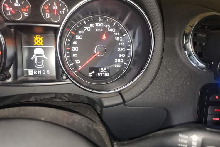 Used Audi TT 2008 TT Coupe 2.0TFSI Odometer Close Up