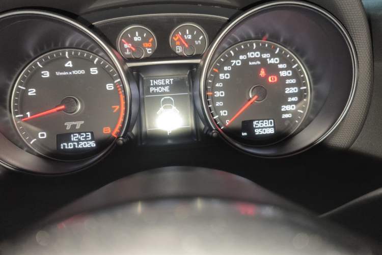 Used Audi TT 2008 TT Roadster 2.0TFSI Odometer Close Up