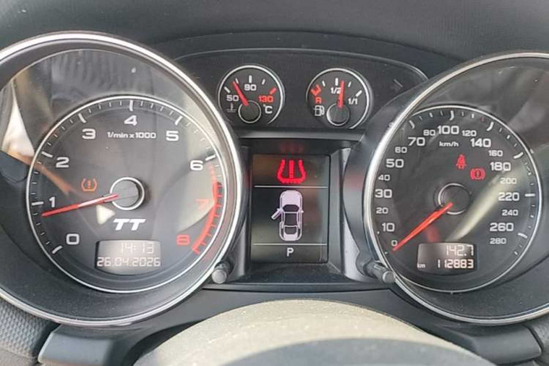 Used Audi TT 2010 TT 2.0TFSI Collector's Edition Instrument Cluster
