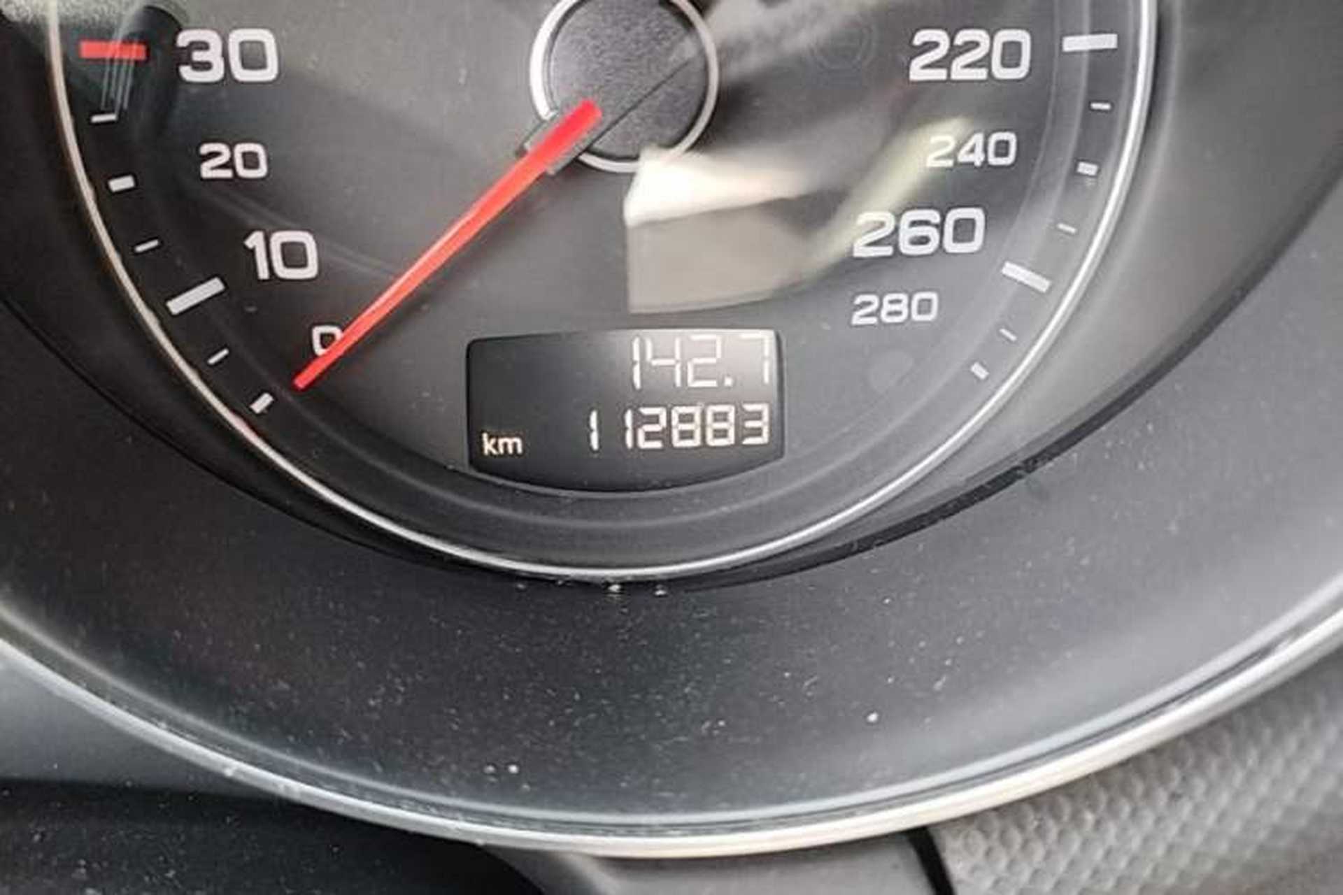 Used Audi TT 2010 TT 2.0TFSI Collector's Edition Odometer Close Up