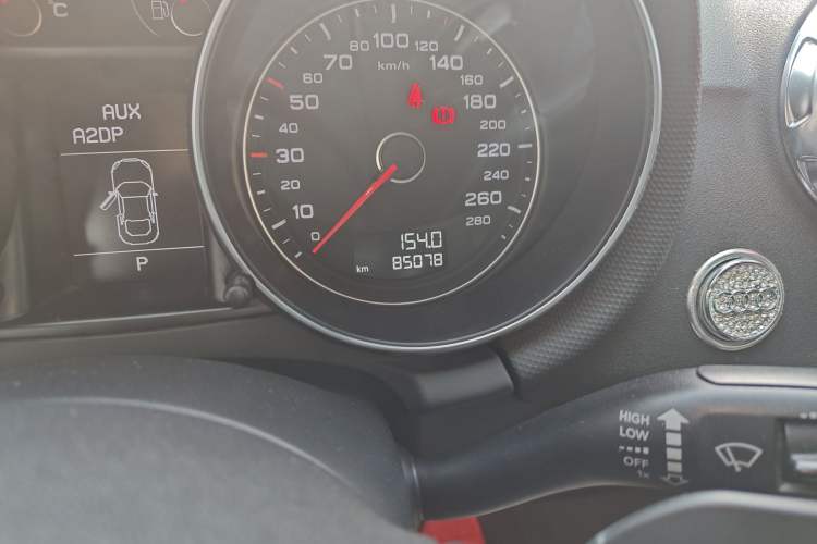 Used Audi TT 2010 TT 2.0TFSI Collector's Edition Odometer Close Up