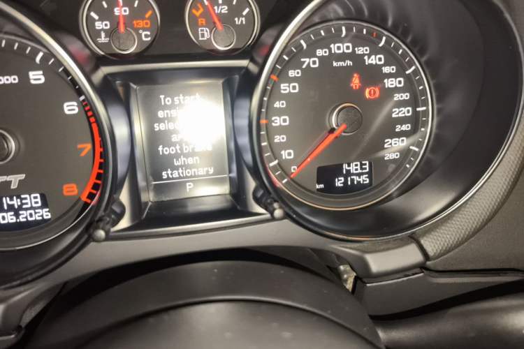 Used Audi TT 2011 TT Coupe 2.0 TFSI Odometer Close Up