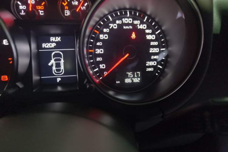 Used Audi TT 2011 TT Coupe 2.0 TFSI Odometer Close Up