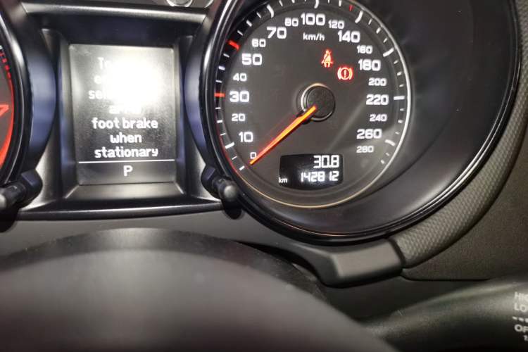 Used Audi TT 2011 TT Coupe 2.0 TFSI Odometer Close Up