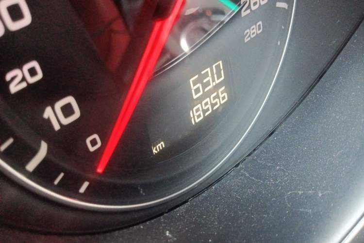 Used Audi TT 2011 TT Coupe 2.0TFSI quattro Odometer Close Up