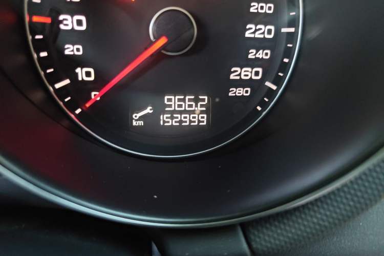 Used Audi TT 2011 TT Coupe 2.0 TFSI Odometer Close Up