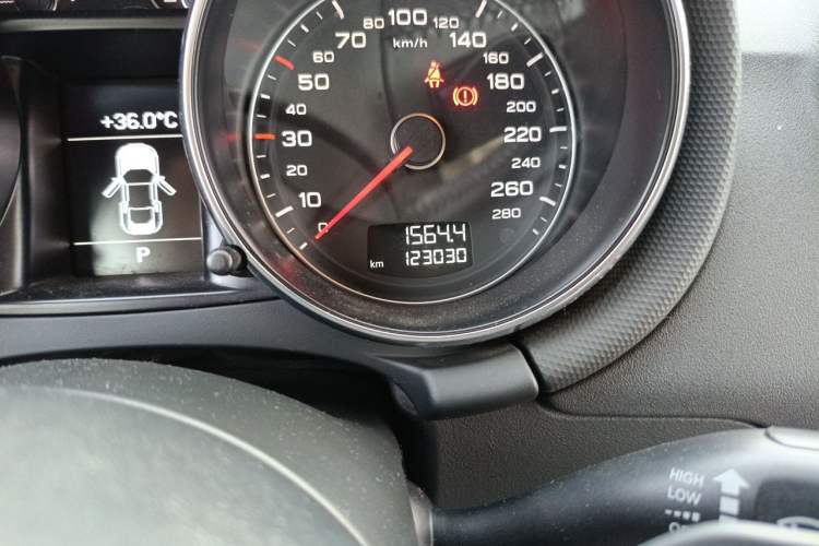 Used Audi TT 2011 TT Coupe 2.0TFSI quattro Odometer Close Up