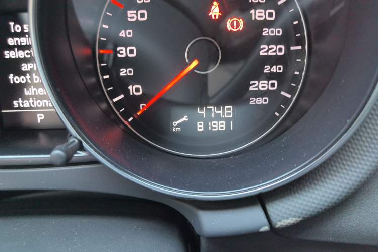 Used Audi TT 2011 TT Coupe 2.0TFSI quattro Odometer Close Up
